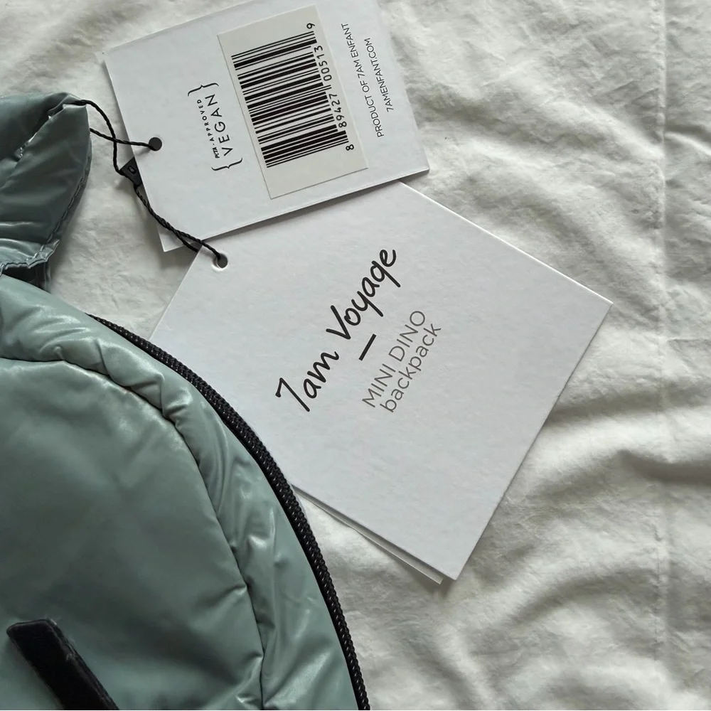 NWT 7AM Enfant Mini Dino Backpack‎ in Mirage